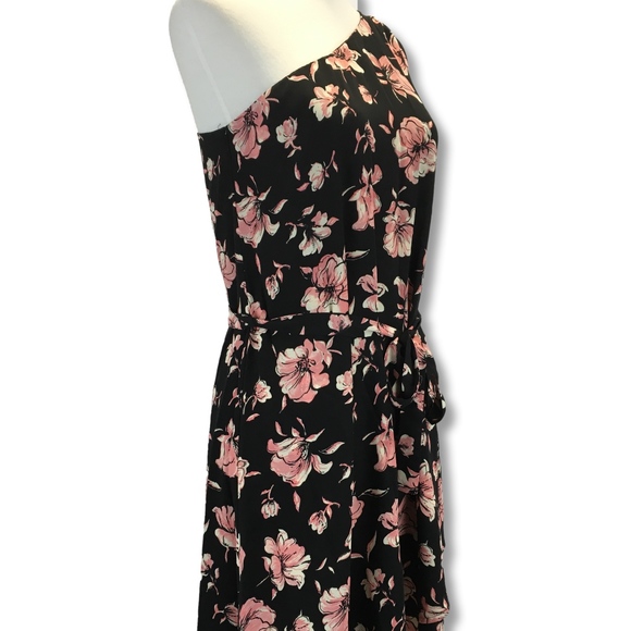 DR2 by Daniel Rainn One Shoulder Floral Dress - Picture 7 of 8